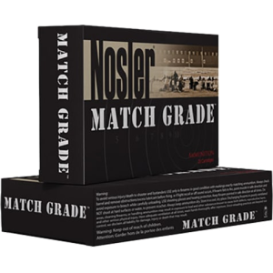 Nosler 60011 Trophy .223/5.56 NATO 77 GR Custom Competition Ammo - 20rd Box 20rd Box Ammo