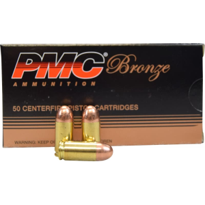 PMC 380A Bronze 380 Automatic Colt Pistol Full Metal Jacket 90 GR Ammo - 50rd Box 50rd Box Ammo