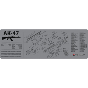 Tekmat R36AK47GY AK-47 Cleaning Mat 36" x 12" Grey Parts Diagram