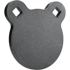 Champion Targets 44902 Center Mass Gong 4\" Rifle Gray AR500 Steel Gong 0.38\" Thick Hanging