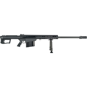 Barrett Barrett 18059 M107A1 50 BMG 29\" 10+1 Black Cerakote Black Fixed w/Sorbothane Recoil Pad Stock Black Polymer Grip - $14185.87 at Classic Firearms