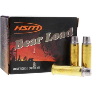 Hunting Shack 10MM9N20 Bear Load 10mm Auto 200 Gr Round Nose Flat Point (RNFP) Ammo - 20rd Box 20rd Box Ammo
