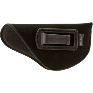 Bulldog DIP-3 Deluxe Inside The Waistband Fits Most Compact Autos w/2.5"- 3.75" Barrel Synthetic Suede Black