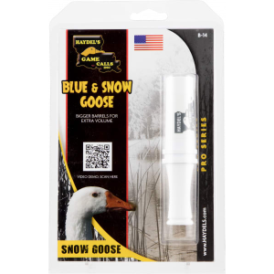 Haydel\'s Game Calls B14 Blue & Snow Goose Open Call Attracts Geese White Plastic