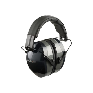 Champion Targets 40970 Passive Muff 27 dB Over the Head Black Ear Cups with Padded, Adjustable Black Headband & Gray Accents