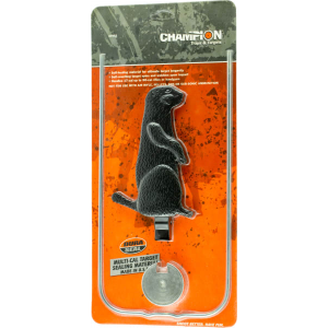 Champion Targets 40953 DuraSeal Spinner Varmint 7" Prairie Dog Black