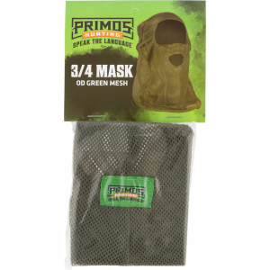 Primos PS6662 Mesh OD Green Mesh 3/4 Face Mask OSFA