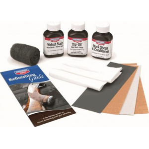 Birchwood Casey 23801 Tru-Oil Stock Finish Kit Wood Finish 9 Piece