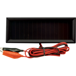 Gsm Outdoors American Hunter BLEC6 Economy Solar Charger 6 Volt White Features Trickle Charge - $15.35 at Classic Firearms
