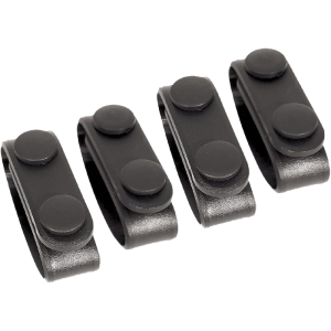 Blackhawk 44B300BK Belt Keeper Set of 4 Black Nylon