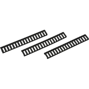 Falcon Industries Inc 3 Pack Black Low Profile Rail Cover 18 Slot