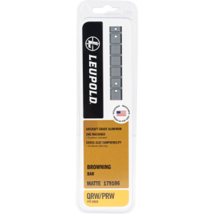 Leupold 179106 QRW Matte Black Aluminum For Browning BAR Rifle Quick Release - Leupold / Redfield