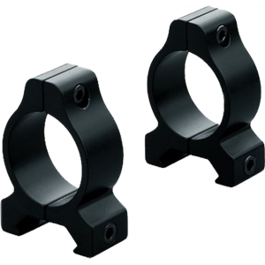 Leupold 55850 Rifleman Scope Ring Set Vertically Split Medium 1\" Tube Matte Black Aluminum - Leupold / Redfield