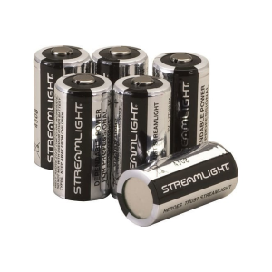 Streamlight 85180 Lithium 123A 3V Battery 6PACK