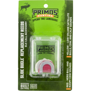 Primos PS932MC Slide Bugle Replacement Diaphragm Red/Yellow 2 Per Pkg