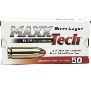 50rd Box - PTGB9MMB Ammo