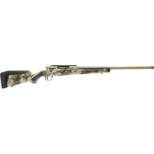 Savage Arms Savage Arms 58022 Impulse Big Game 4+1 22\" Threaded, Hazel Green Barrel/Rec, Woodland Camo AccuStock with AccuFit, Includes Detachable Box Mag - $955.54 at Classic Firearms