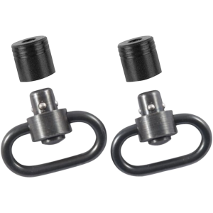 Outdoor Connection PBS19121 Push Button Swivel Set 1" Black Steel