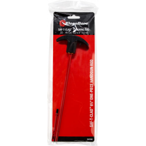 Kleen-Bore KleenBore SAF302 SAF-T-CLAD Cleaning Rod 22/45 Cal Handgun 6.50\" OAL Swivel Handle With Patch Holder - $11.88 at Classic Firearms