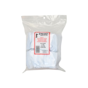 Pro-Shot Products Pro-Shot 3-250 Cotton Flannel Pouches 3\" Square 12-16 Ga - $11.19 at Classic Firearms