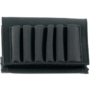 Uncle Mikes 8848 Rifle Buttstock Flap Shell Holder 6 Loop Nylon Black