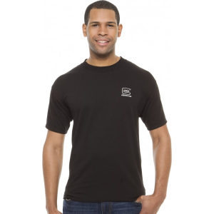 Glock AA11001 T-Shirt Perfection Short Sleeve Cotton Large Black