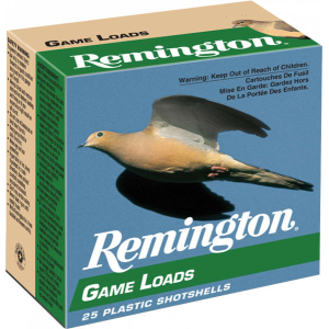 ington Game Load 20 Gauge 2-3/4 7/8oz #8 Shot 25-Rounds Ammo