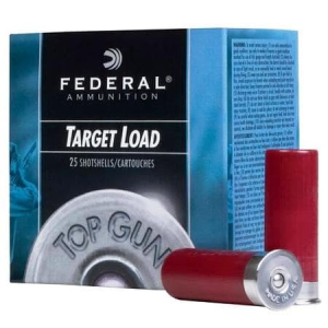 eral Top Gun 12 Gauge 2-3/4 1-1/8 Oz #7.5 Lead Shot 25rd Plastic Case TG1275 Ammo