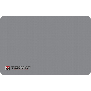 Tekmat R17TMLOGOGY Logo Cleaning Mat 17" x 11" Grey