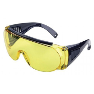 Allen 2170 Shooting & Safety Fit-Over Glasses 100% UV Rated Yellow Lens