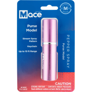 Mace Security 80809 Purse Pepper Spray 17G Pink - Mace Security