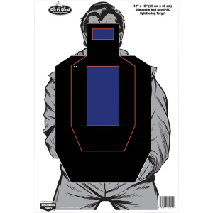 Birchwood Casey 35728 Dirty Bird Bad Guy Ipsc 8 Pack