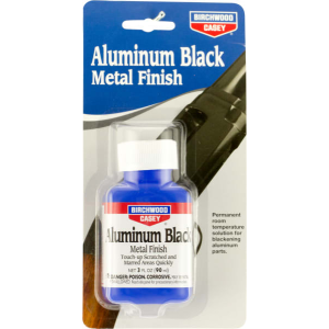 Birchwood Casey 15125 Aluminum Black Touch Up Black Metal Finish 3 oz