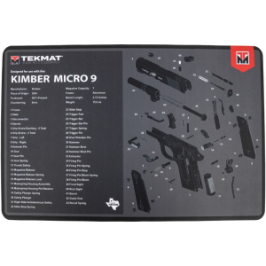 TekMat TEKR17KIMBERMCR9 Kimber Micro 9 Cleaning Mat