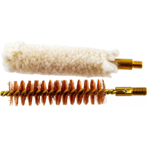 Traditions A1238 50 Cal Bore Brush & Swab Set 10-32 Thread Bronze Bristles