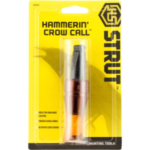 Hunters Specialties Hunters Specialties Strut 06964 Hammerin\' Crow Locator Call Open Call Crow Sounds Attracts Turkeys Root Beer Plastic - $8.90 at Classic Firearms