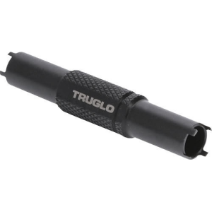 TruGlo TG-TG971B Front Sight Tool made of Steel with Black Finish & 5 Prong Design for AR-15, M16