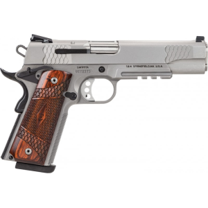 Smith & Wesson Smith & Wesson 108411 1911 Single .45 ACP 5\" 8+1 Laminate Wood Grip Stainless - $1485.24 at Classic Firearms