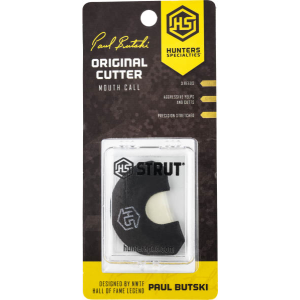 Hunters Specialties Hunters Specialties Strut HS-PB-MC-OC Butski Original Cutter Diaphragm Call 3.5 Reed Attracts Turkeys Black Latex - $6.25 at Classic Firearms