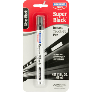 Birchwood Casey 1511 Super Black Touch-Up Pen 1/3 fl oz Gloss Black