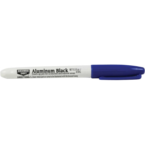 Birchwood Casey 15121 Aluminum Black Touch-Up Pen (Black Gloss Felt Tip)