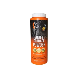 Dead Down Wind 1215N Boot & Storage Powder Odor Eliminator Unscented Scent Cornstarch/Talc 4 oz