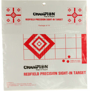 Champion Targets 47388 Sight-In Target, 10 Pack
