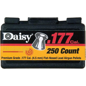 Daisy 990257512 PrecisionMax .177 Pellet Lead Flat Nose 250 Per Box - Daisy Manufacturing