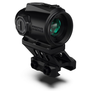 Swampfox Raider Micro Prism Sight 1x20 Green IR BRC Reticle - RMPS120-GB