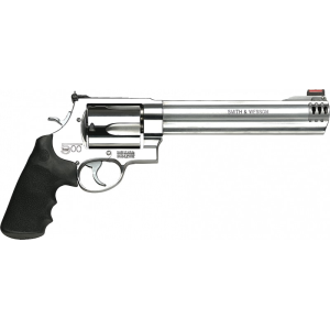 Smith & Wesson Smith & Wesson 163501 500 Standard Stainless DA/SA 500 Smith & Wesson 8.4\" 5 Black Synthetic Stainless Revolver - $1529.00 at Classic Firearms