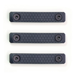 Slate Black Industries 2-Slot Rail MLOK Slate Panels (3-pack) SLATE GREY, SG-2-GRY