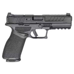 Springfield Springfield Armory Echelon 9mm Semi-Automatic Pistol, OR, 3-Dot Sights, Modular, 4.5\" Hammer Forged Bbl, 17 & 20 Round Magazine, Black - EC9459B-3D - $595.62 at Classic Firearms
