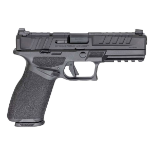 Springfield Springfield Armory Echelon 9mm Semi-Automatic Pistol, OR, U-Notch Sights, Modular, 4.5\" Hammer Forged Bbl, 17 & 20 Round Magazine, Black - EC9459B-U - $590.62 at Classic Firearms