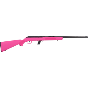 Savage Arms Savage Arms 40218 64F .22LR 21\" Barrel BLUED/PINK Synthetic - $153.74 at Classic Firearms